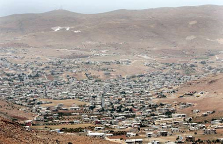 la ciudad de arsal en el noreste de libano